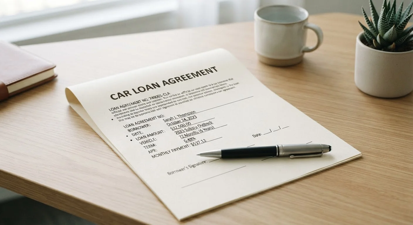 Car Loan Terms Decoded: APR, Loan Term, Down Payment, and More