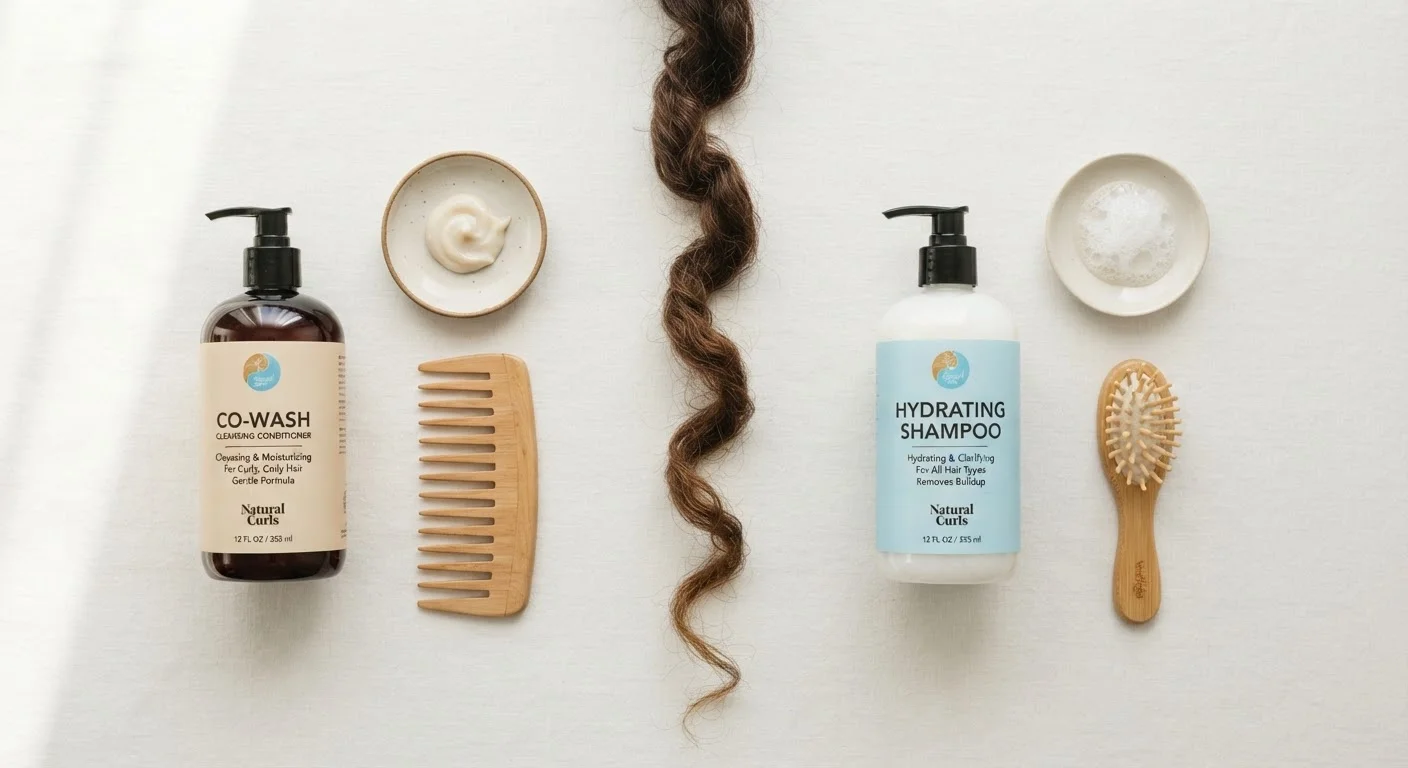 Co-Washing vs. Shampooing: Choosing the Right Cleansing Method for Your Texture