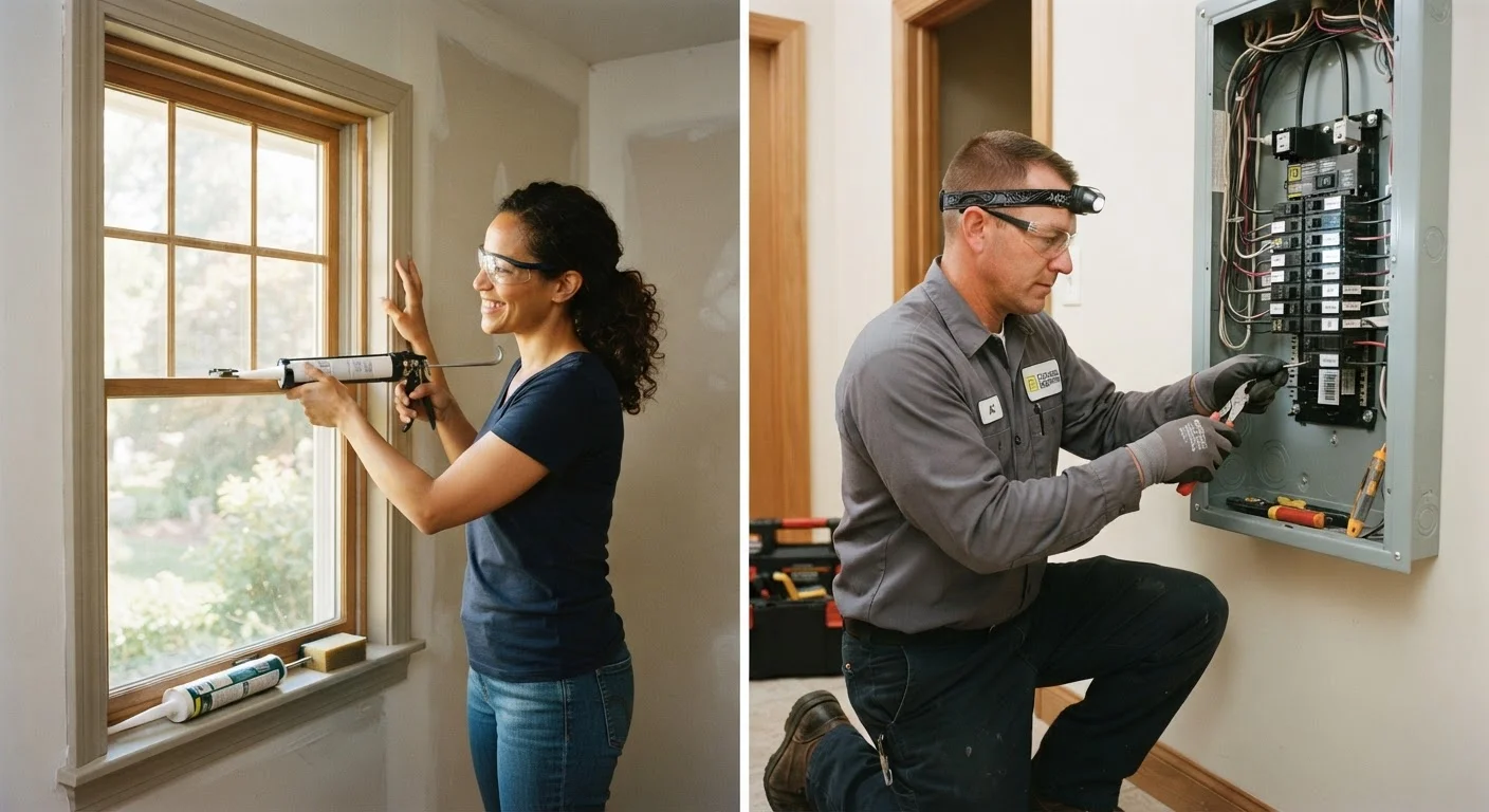 DIY Maintenance vs. Calling a Professional: Where the Line Actually Falls
