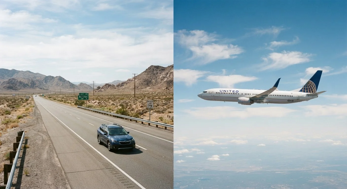 Flying vs. Driving to Your Destination: A Framework for Deciding
