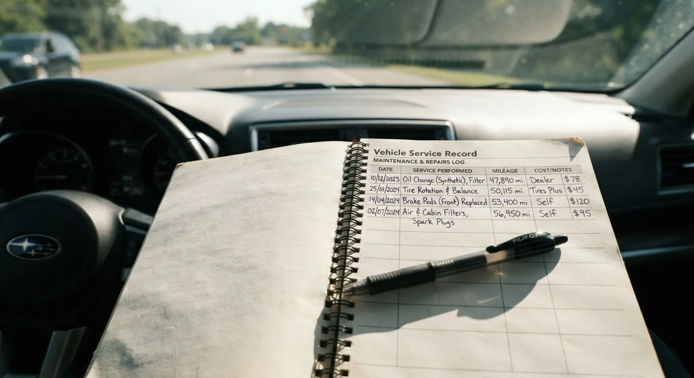 Keeping a Maintenance Log and Why Mechanics Appreciate It