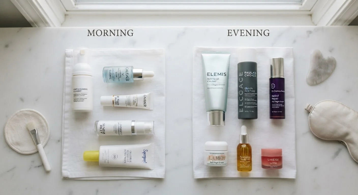 Morning vs. Evening Skincare Routines: What Changes and What Stays the Same