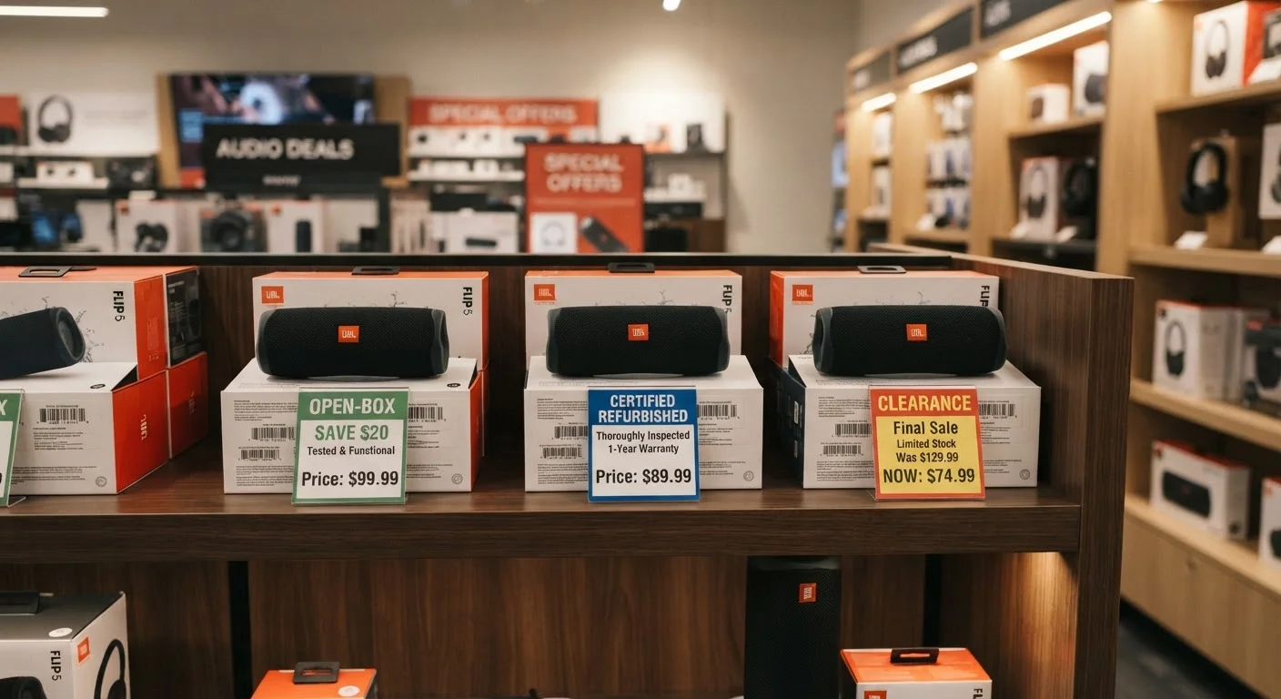 Open-Box, Refurbished, and Clearance: What Each Label Actually Means
