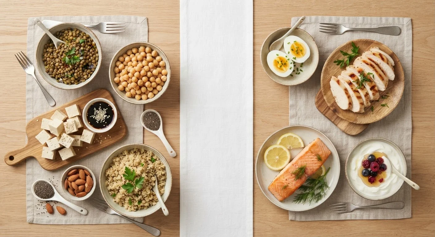 Plant-Based Protein vs. Animal Protein: Similarities, Differences, and Trade-Offs