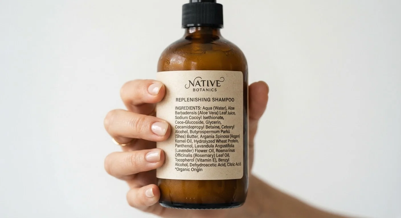 Reading a Hair Care Label Without a Chemistry Degree