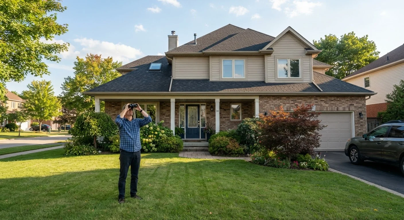 Roof Inspection Basics: What to Look For Without Going Up There