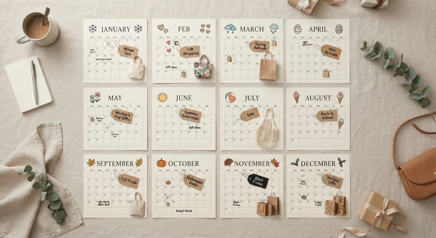 Seasonal Sales Cycles: When Prices on Common Categories Actually Drop