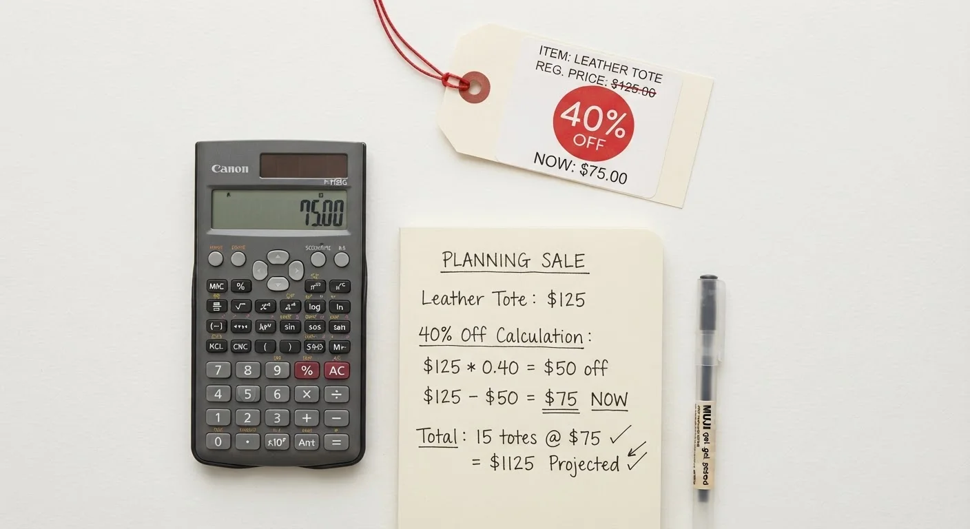 The Anatomy of a Retail Discount: How Markdowns Are Calculated