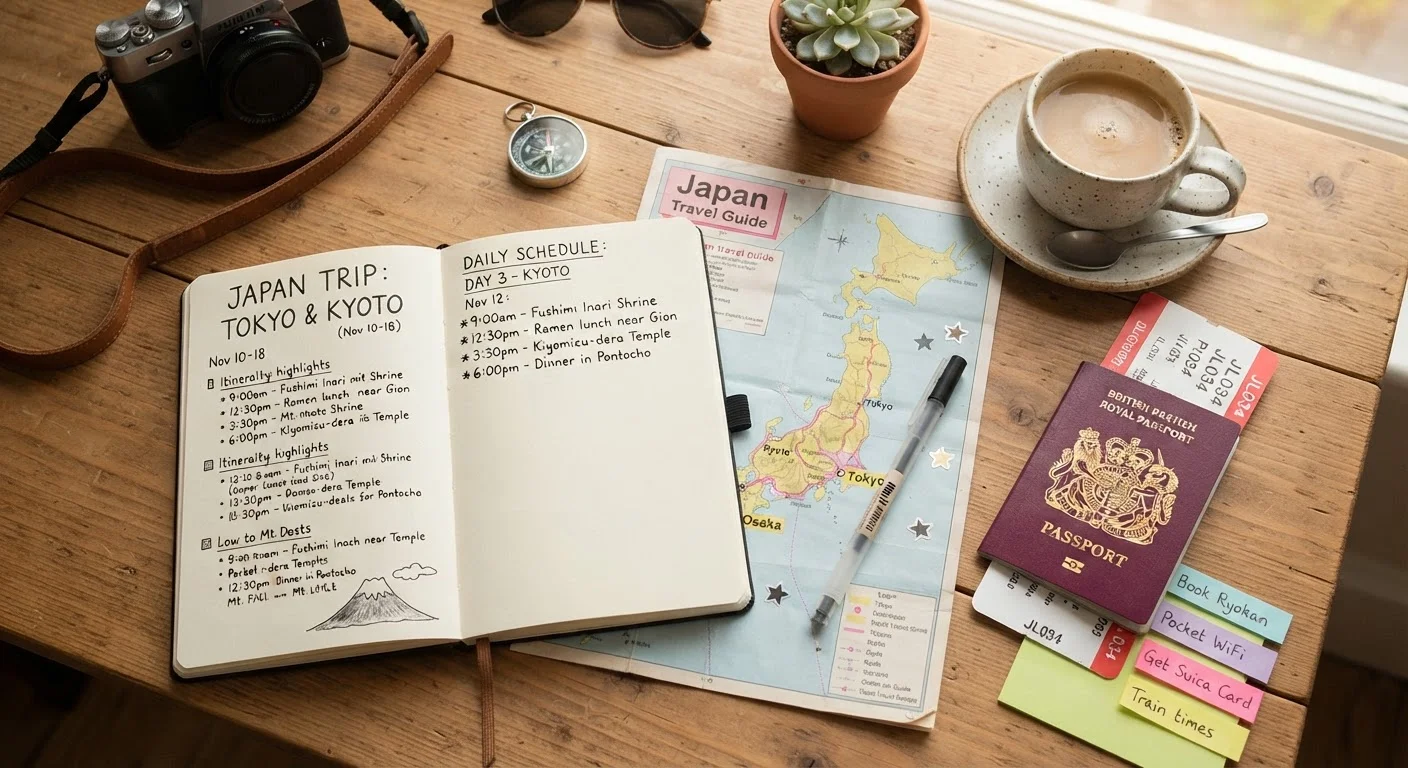The Anatomy of a Travel Itinerary: How Structure Actually Works