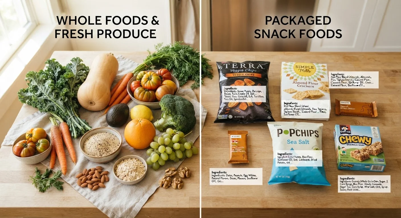 Whole Foods vs. Processed Foods: What the Difference Really Means for Your Diet